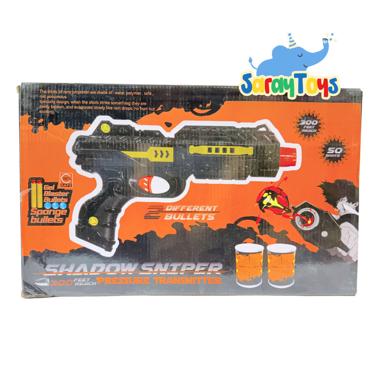 تفنگ تیر ژلهای و اسفنجی مدل Shadow Sniper است.