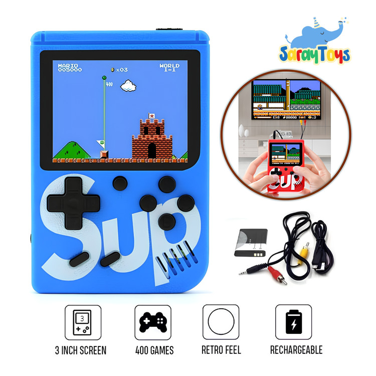 🎮 کنسول بازی دستی SUP Game Box 400 in 1 Plus